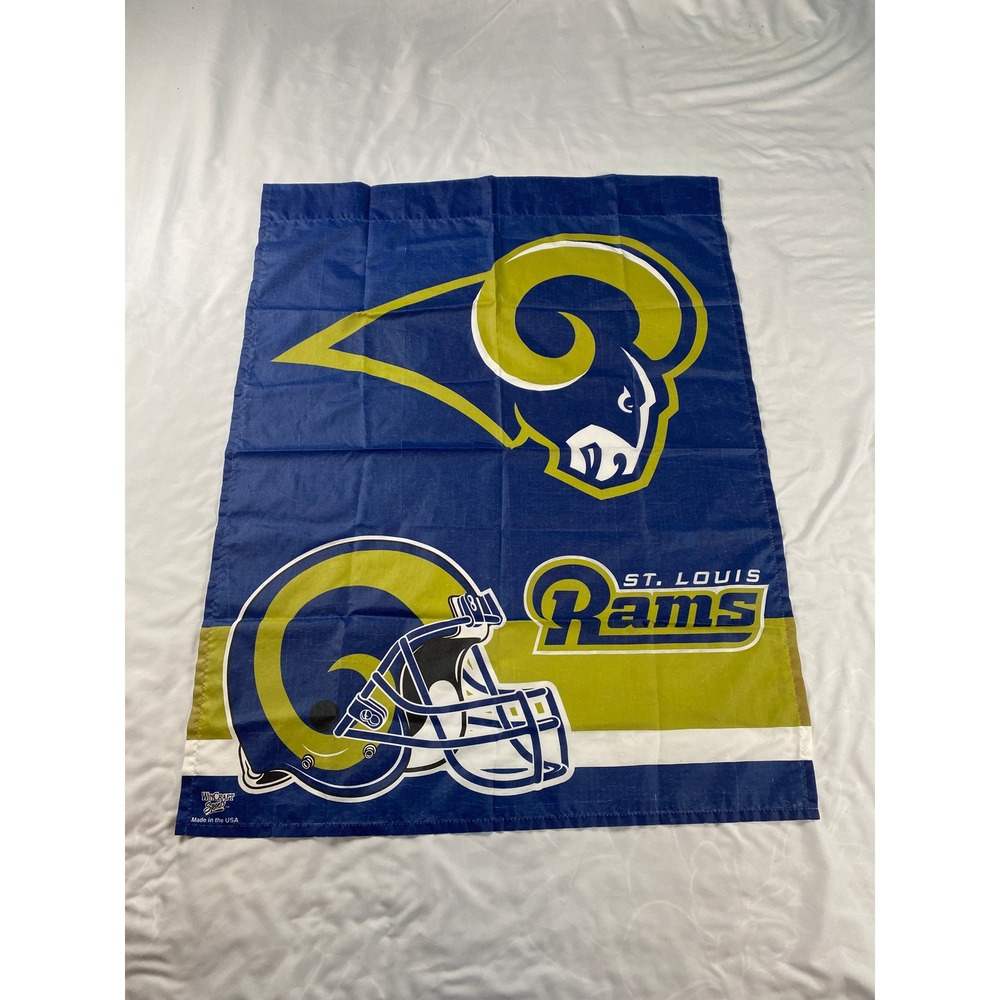 WinCraft St. Louis Rams Flag Unisex OS Blue Excellent NFL Logo Banner 28x40